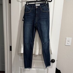 One Teaspoon Dark Blue Skinny Jeans